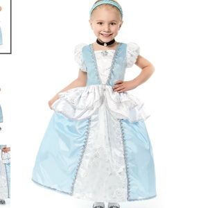 Little Adventures Cinderella Dress Large 5 to 7 worn once